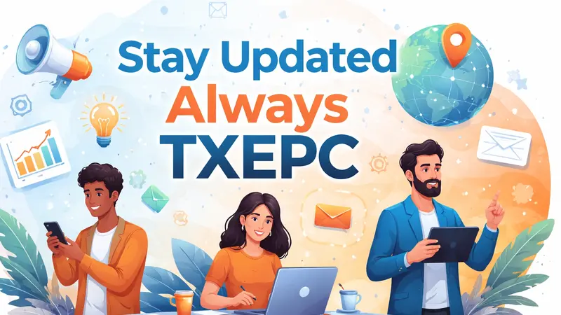 stay updated always txepc
