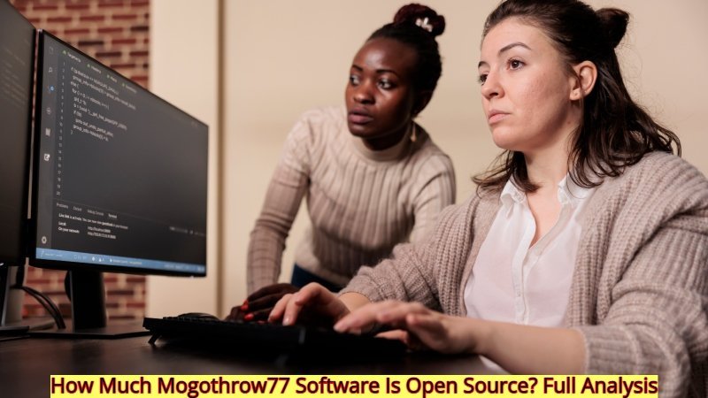 How Much Mogothrow77 Software Is Open Source